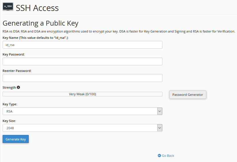 BirHosting SSH Access 2