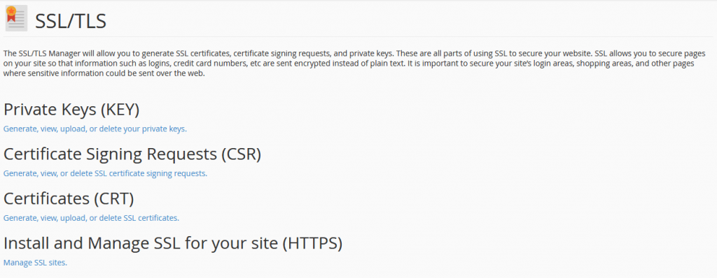 BirHosting SSL TLS